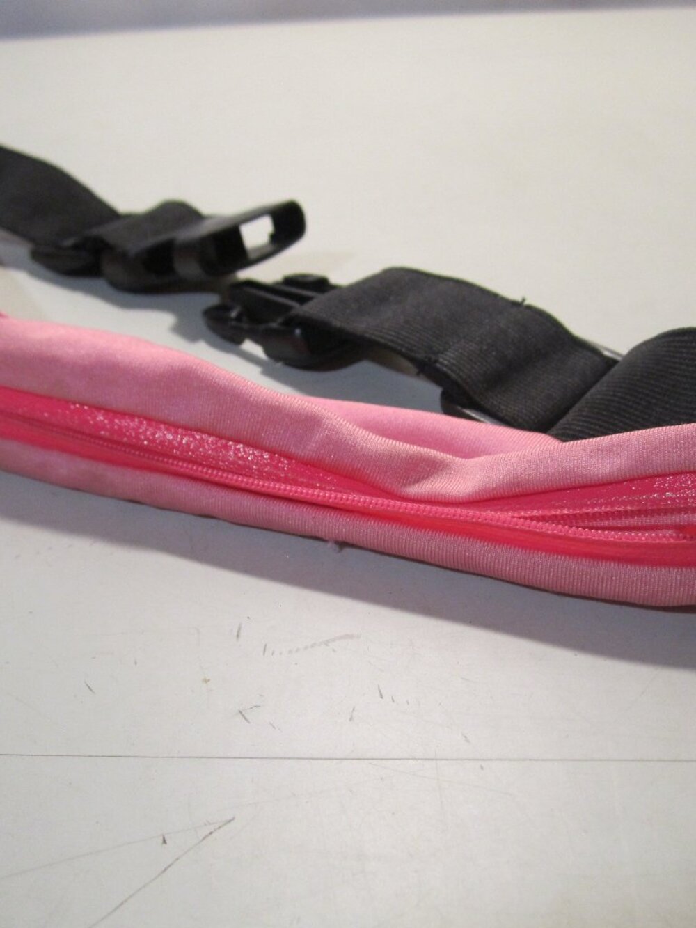 Pink Expandable Running Belt